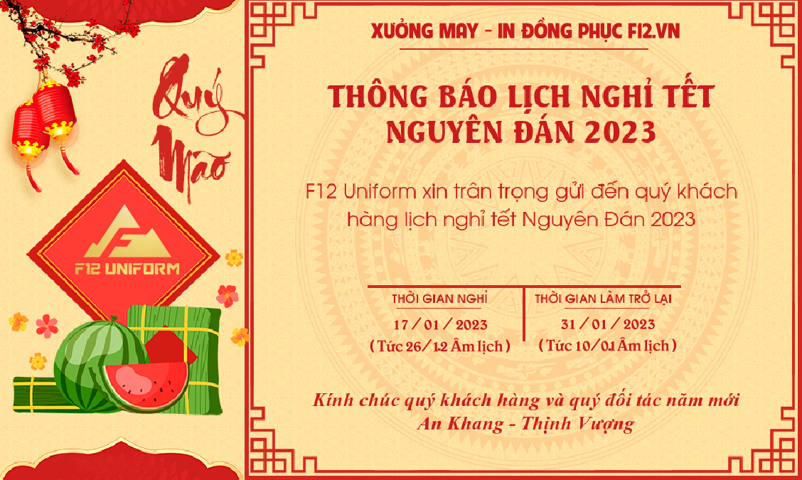 Thông báo nghỉ Tết nguyên đán 2022