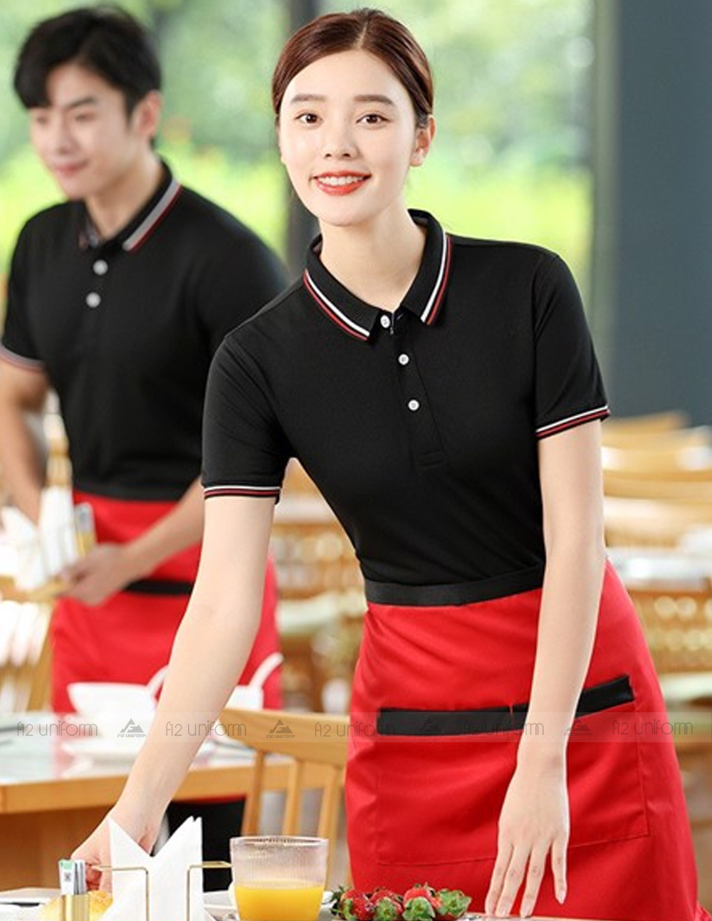 Áo đồng phục nhà hàng 04